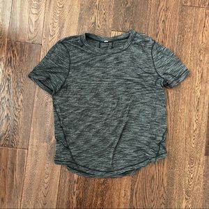 Lululemon - Grey Melange Tee - Size 6